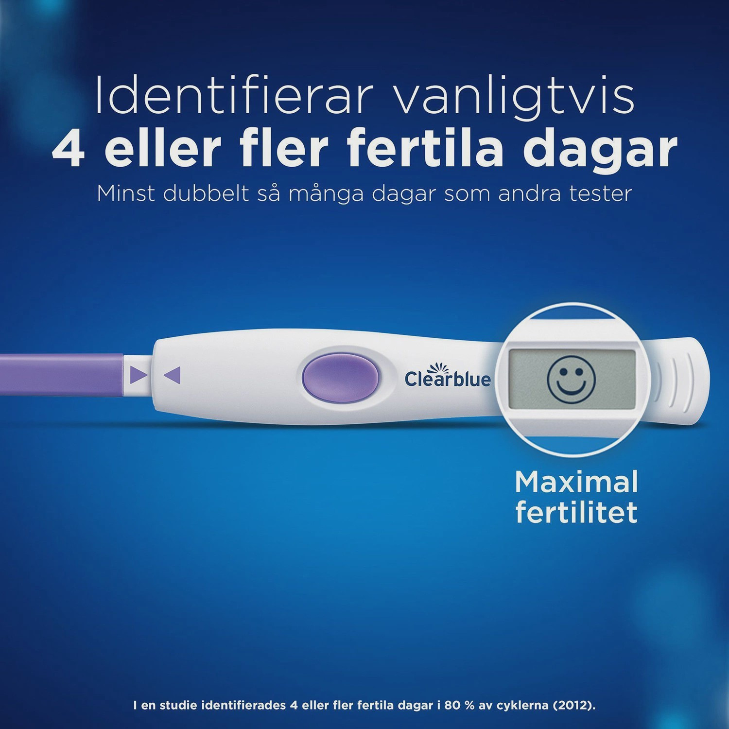 Kit de test d'ovulation digital avec 10 tests et support