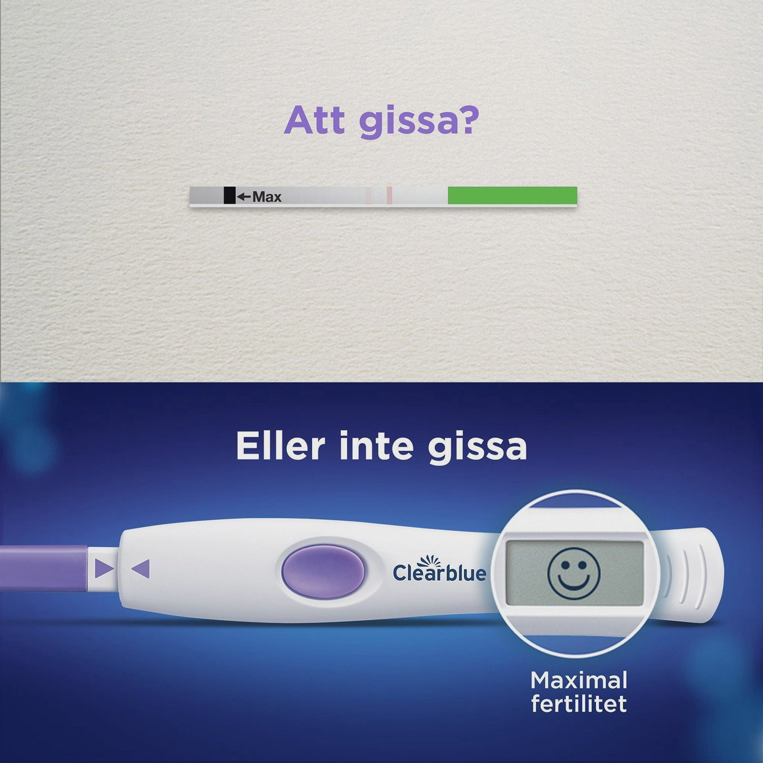 Kit de test d'ovulation digital avec 10 tests et support