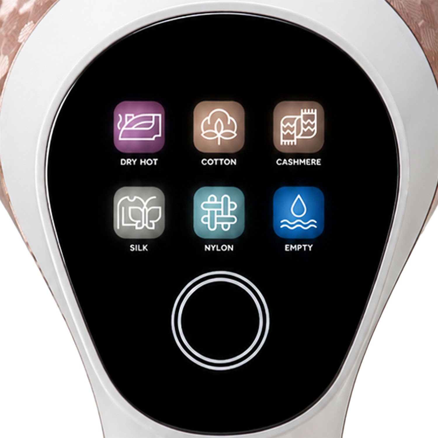 2000-W-Dampfglätter mit LCD-Touchpanel und 320-ml-Wassertank