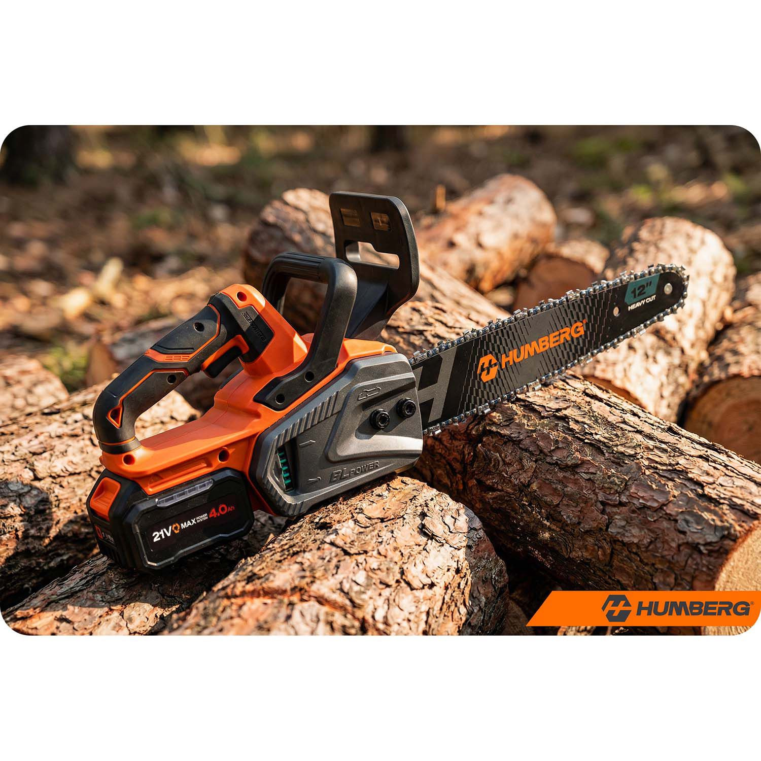 Motosserra sem fio Humberg HM-436 de 12 polegadas