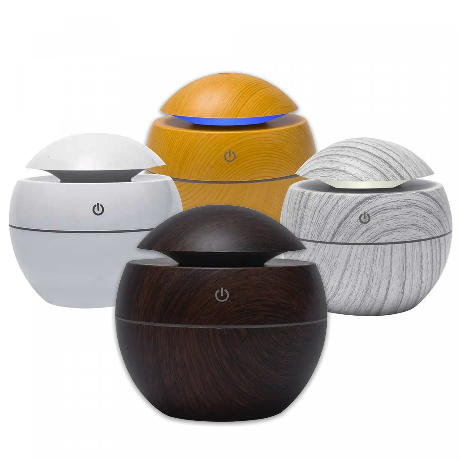 Ultrasonic Aroma Diffuser Humidifier, 130ml, USB