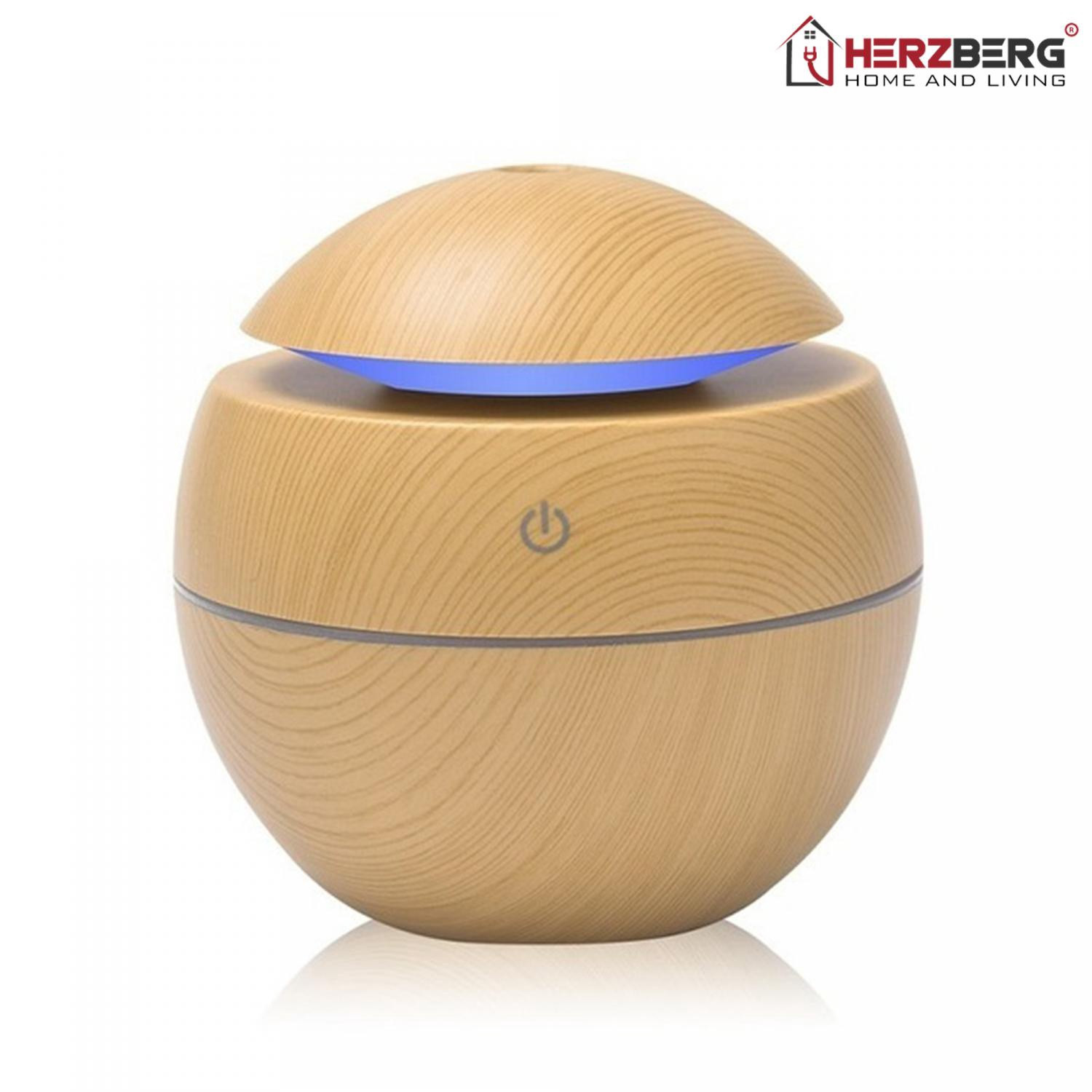 Ultrasonic Aroma Diffuser Humidifier, 130ml, USB
