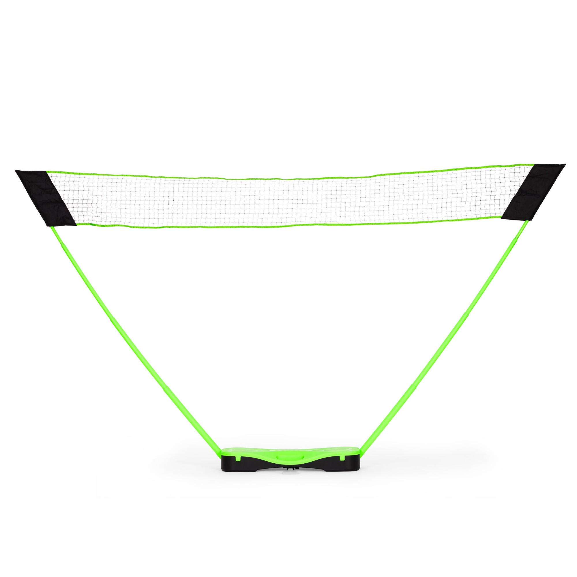 Badminton Set with Foldable Net, Rackets, Shuttlecocks