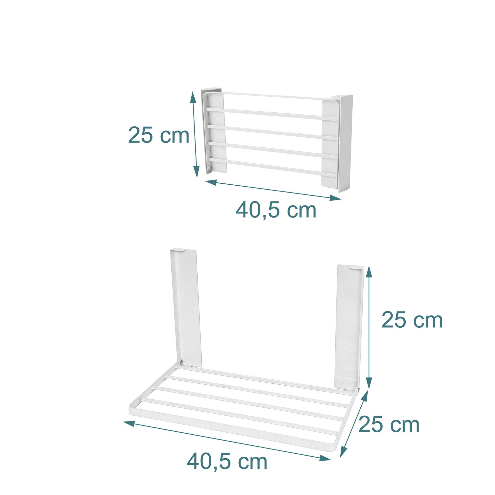Foldable Drying Rack – Magnetic, No-Drill Steel