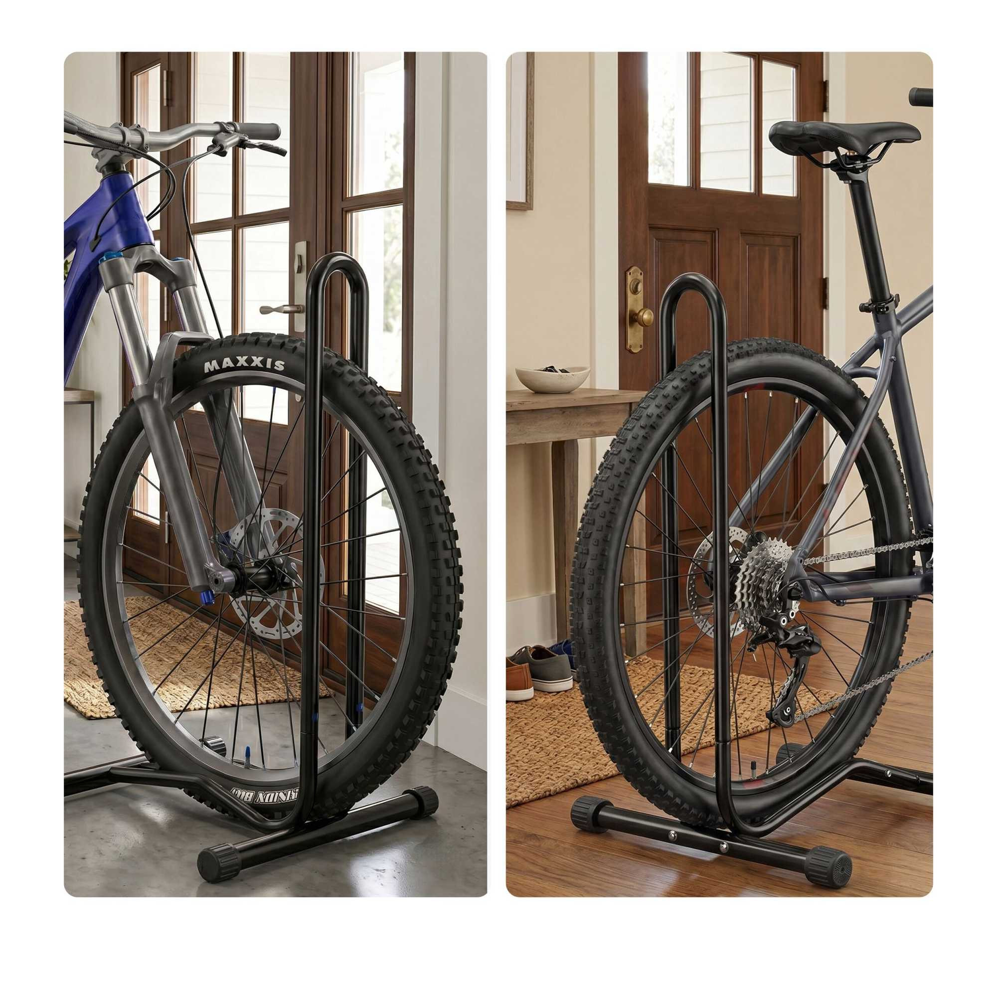 Suporte para bicicletas com rodas de 29 polegadas – Aço, pés antide...