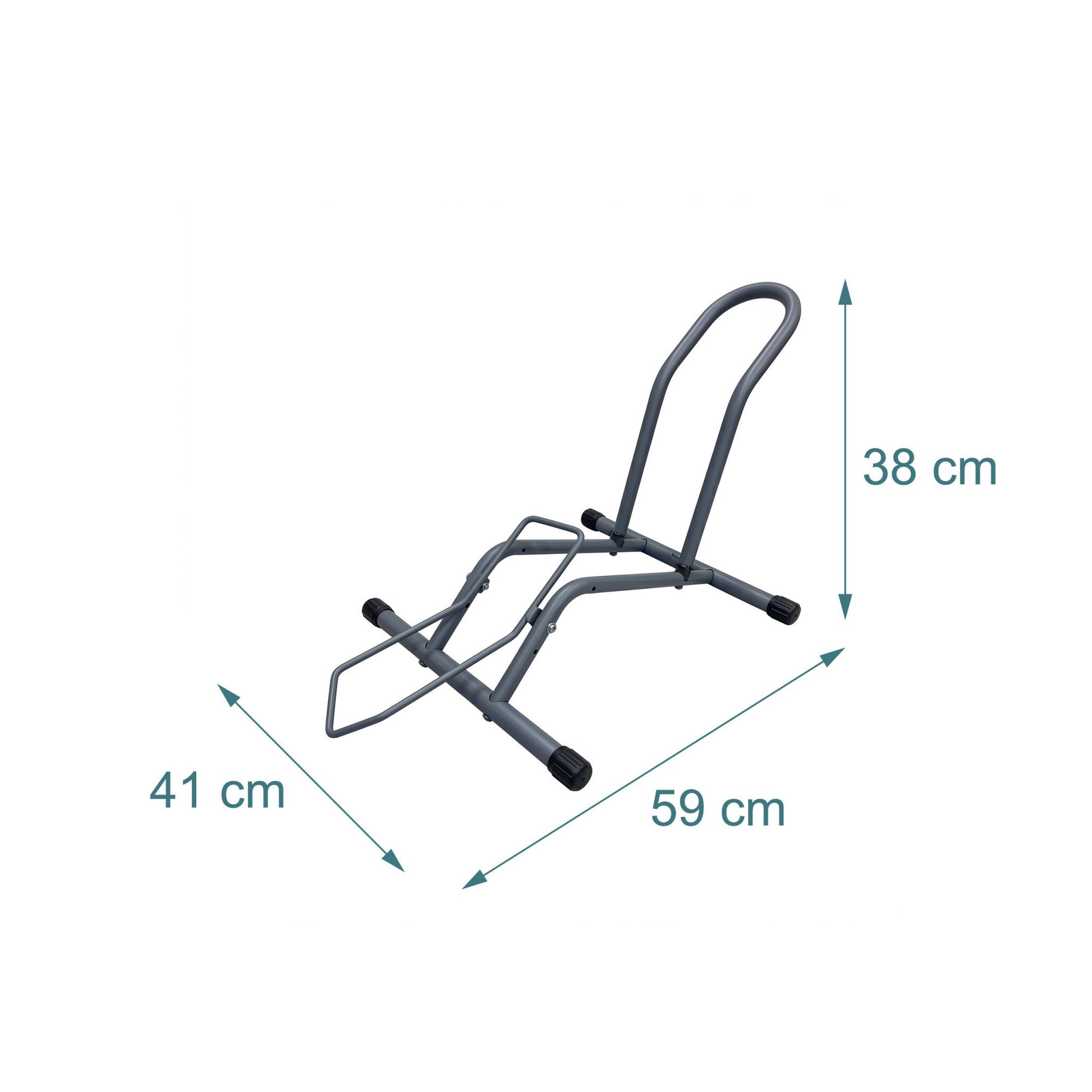 Suporte de chão para bicicleta elétrica – Compatível com rodas de a...