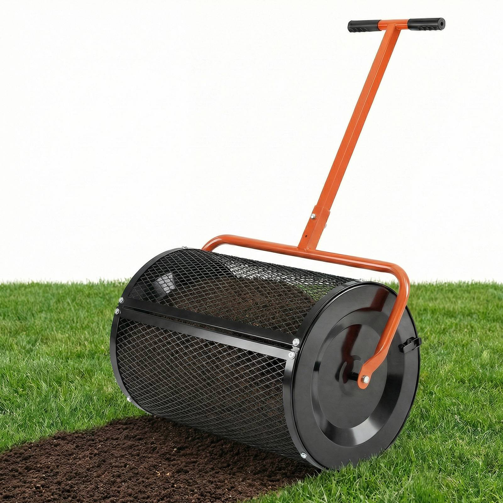 Compoststrooier, 0,077 m³, verstelbare T-handgreep