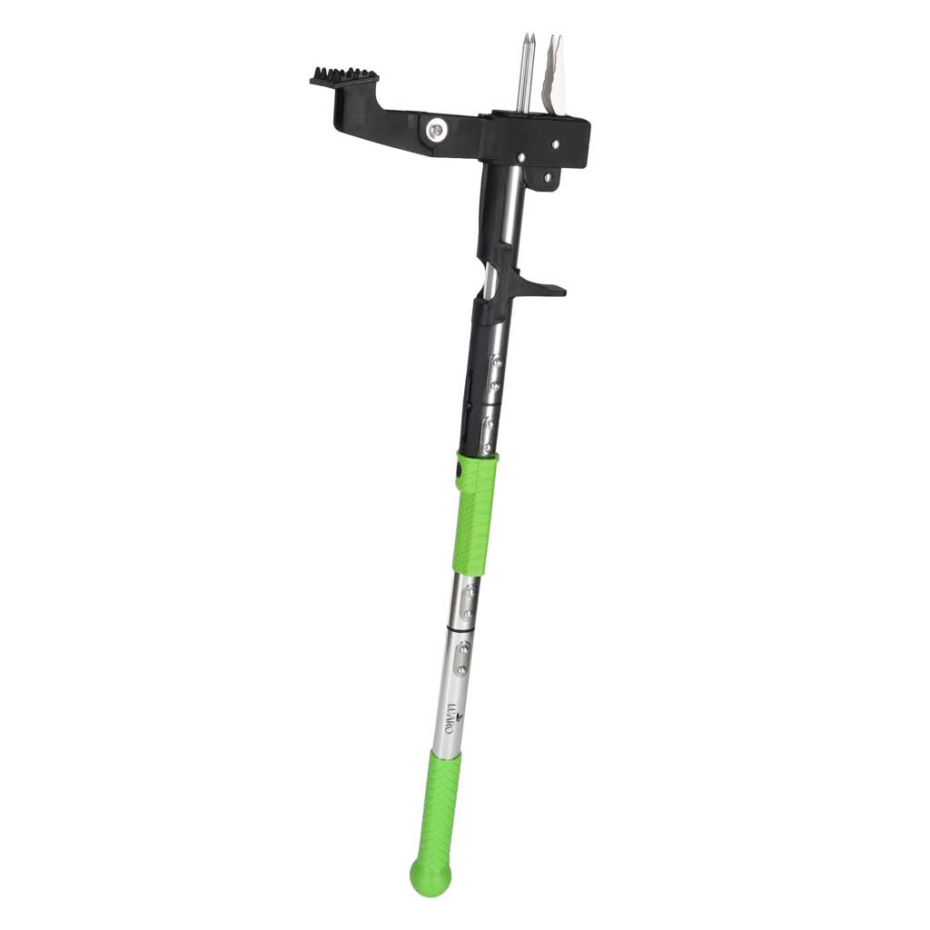Telescopic Weed Puller – Adjustable Handle, Steel Claws