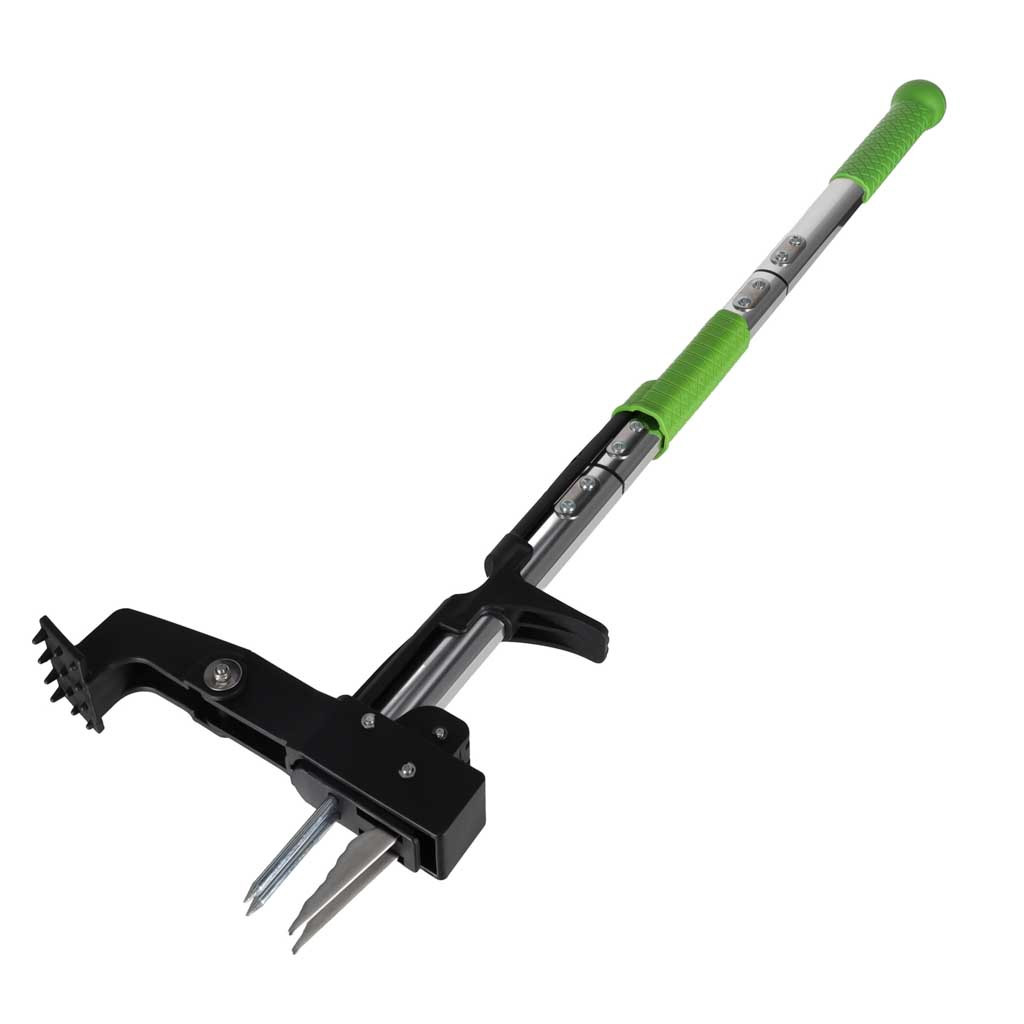 Telescopic Weed Puller – Adjustable Handle, Steel Claws