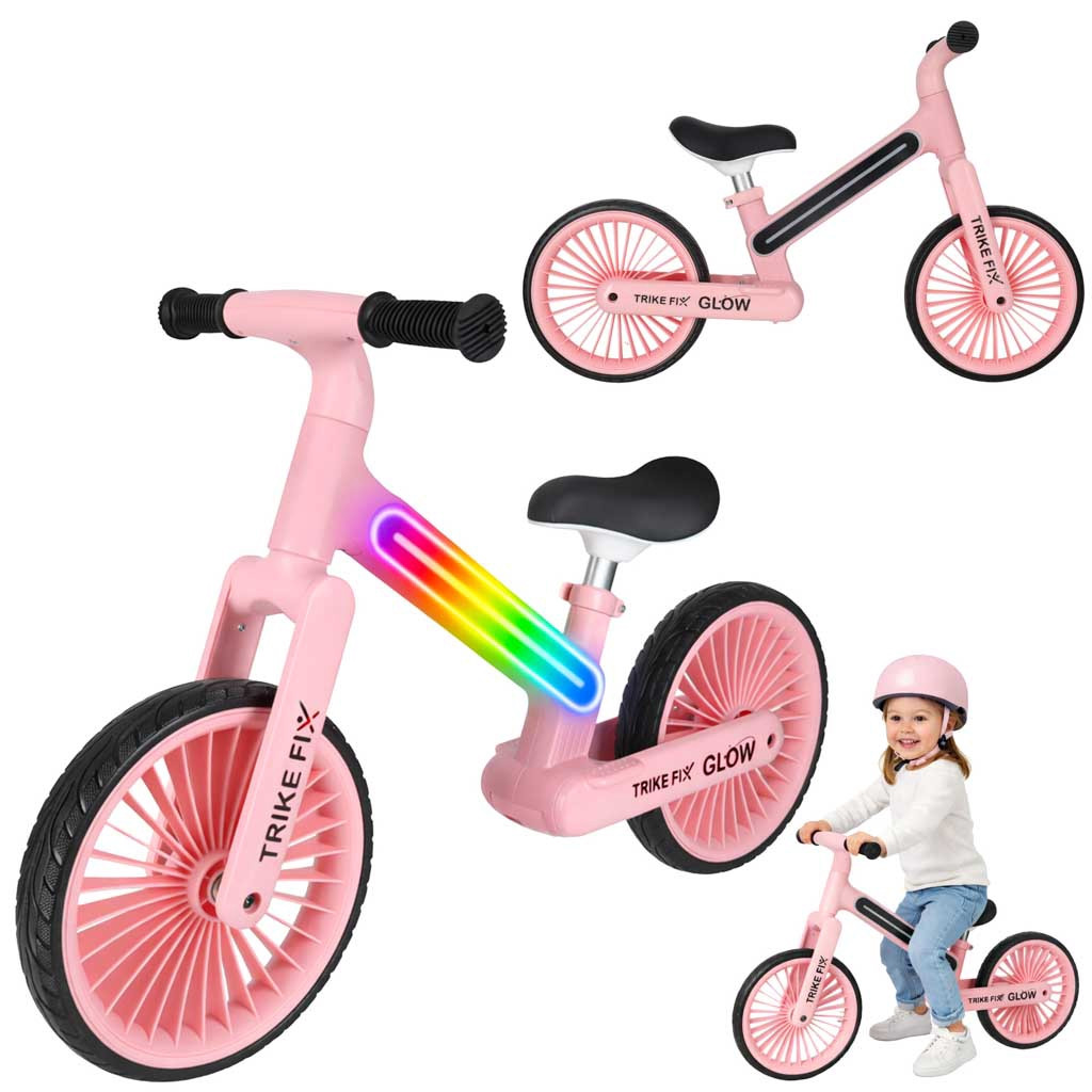 Bicicleta de equilíbrio com quadro iluminado por LED, rodas de EVA ...