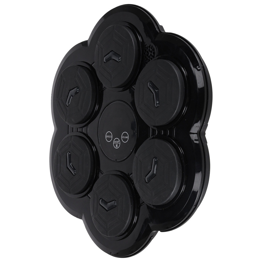 Wall-Mounted Boxing Trainer Pad, Bluetooth LED, Gloves
