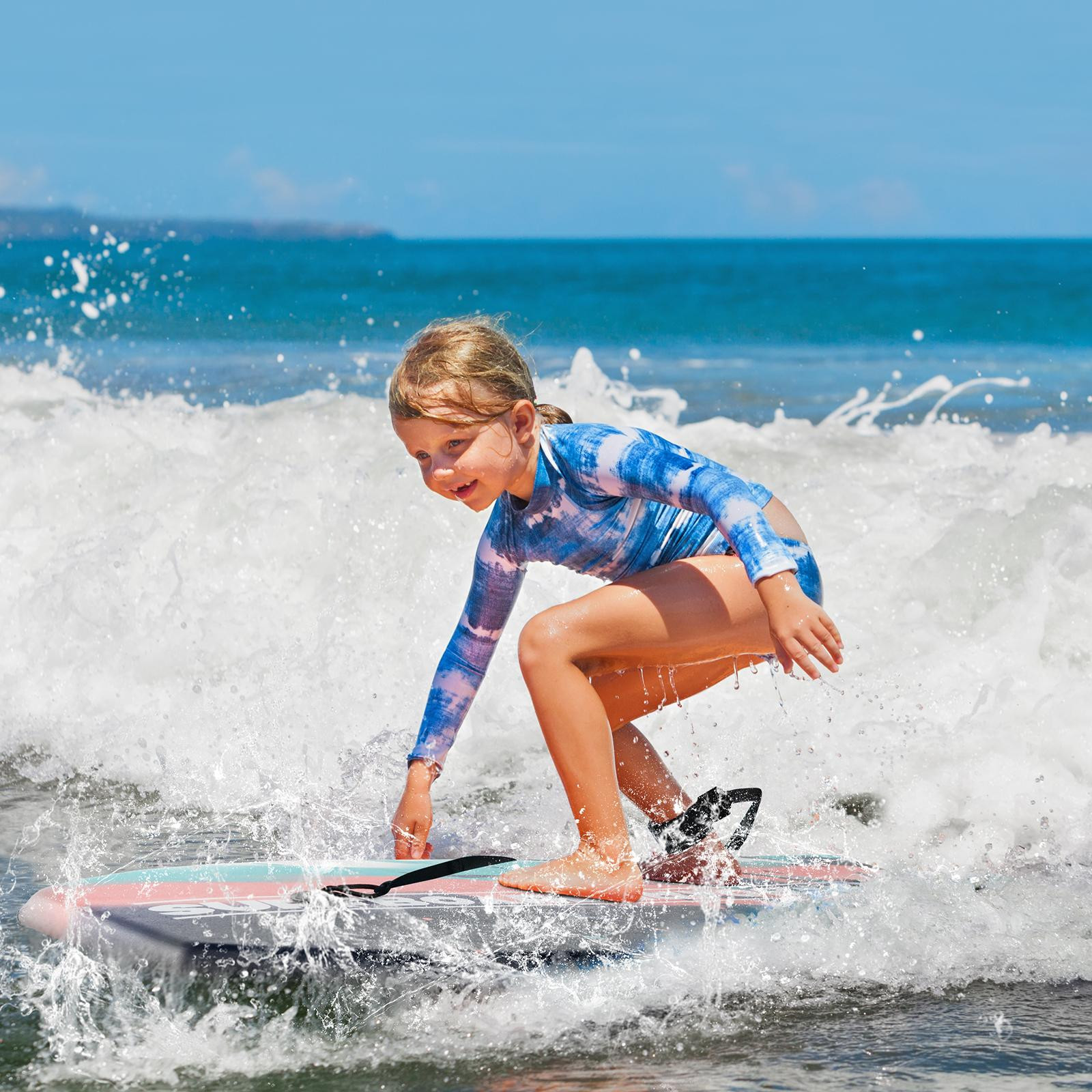 Prancha de Bodyboard 33–41 Polegadas, Núcleo de EPS, Leash de Pulso