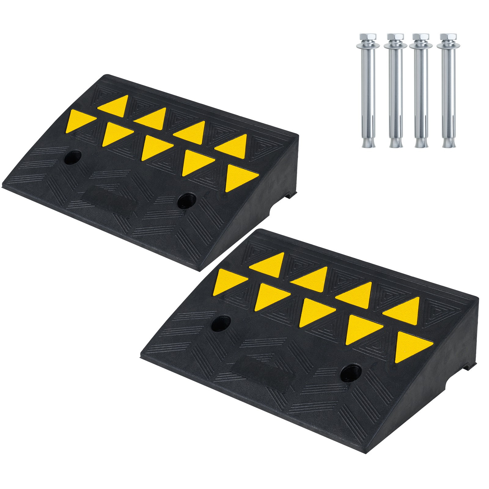 Rampas de acesso para garagem, conjunto de 2, com elevação de 5 a 6...