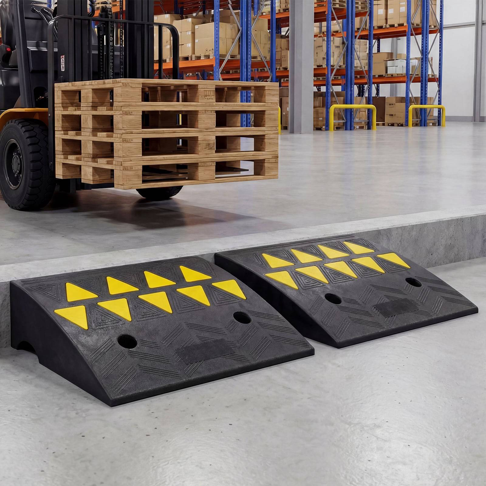 Rampas de acesso para garagem, conjunto de 2, com elevação de 5 a 6...