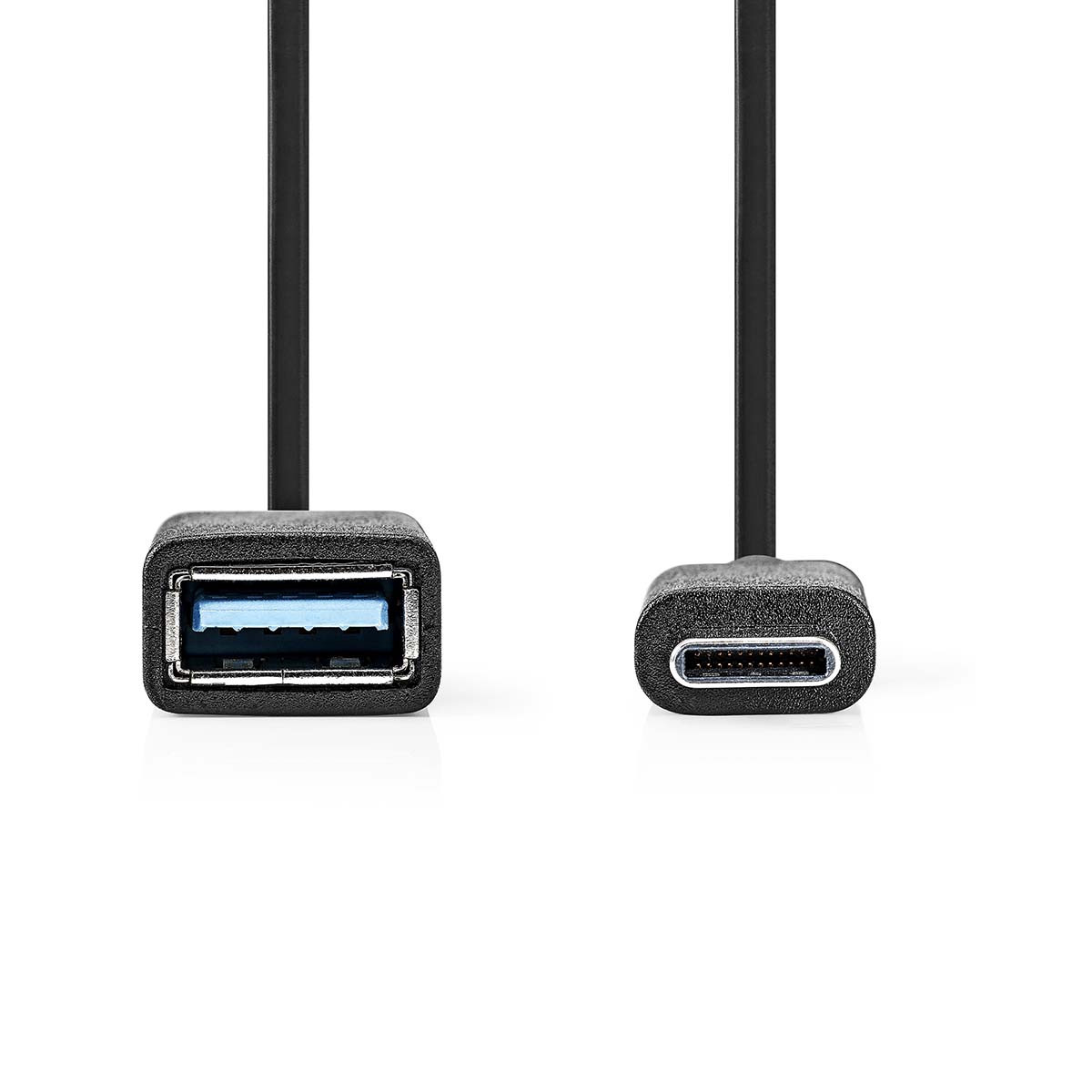 Cable adaptador USB-C a USB-A OTG, 0,15 m, 5 Gbps