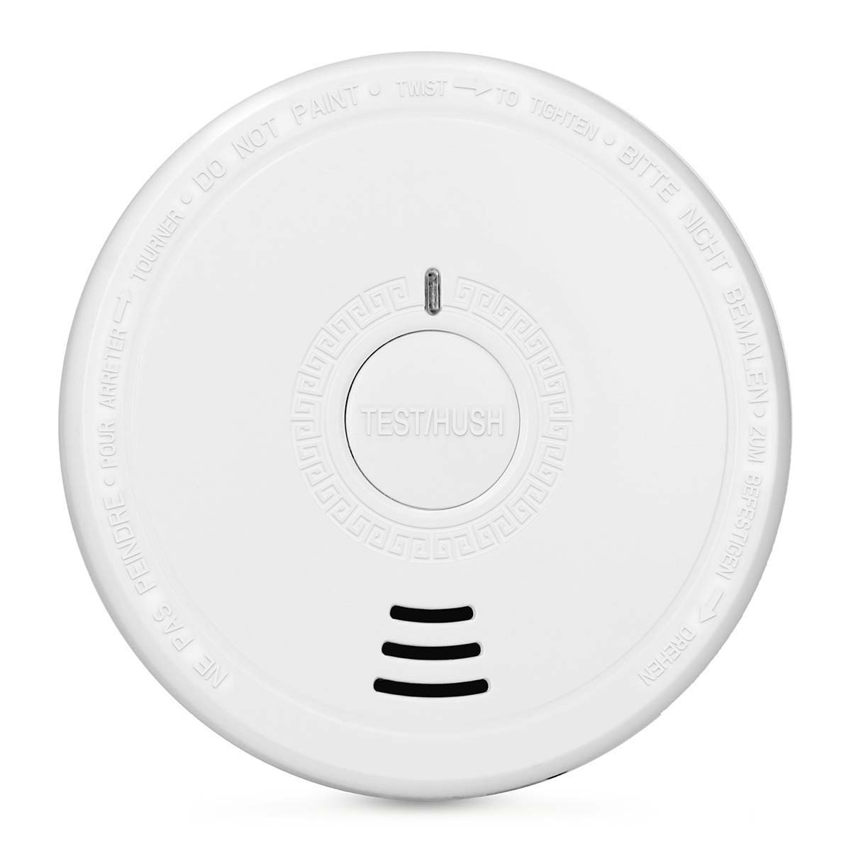 Smoke Detectors 2 Pack, Hush Button, Optical Sensor