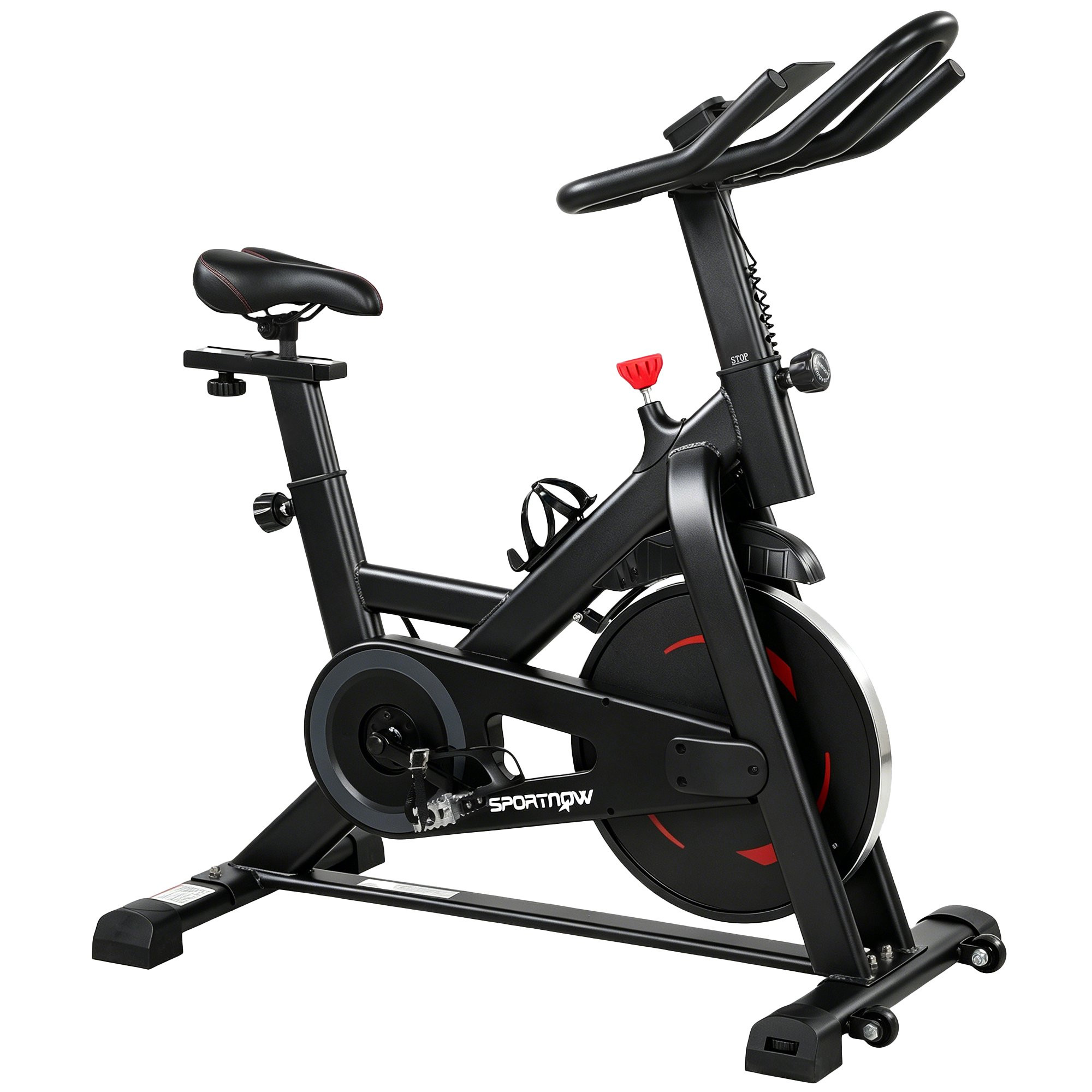 Heimtrainer mit App, Magnetwiderstand, LCD-Display
