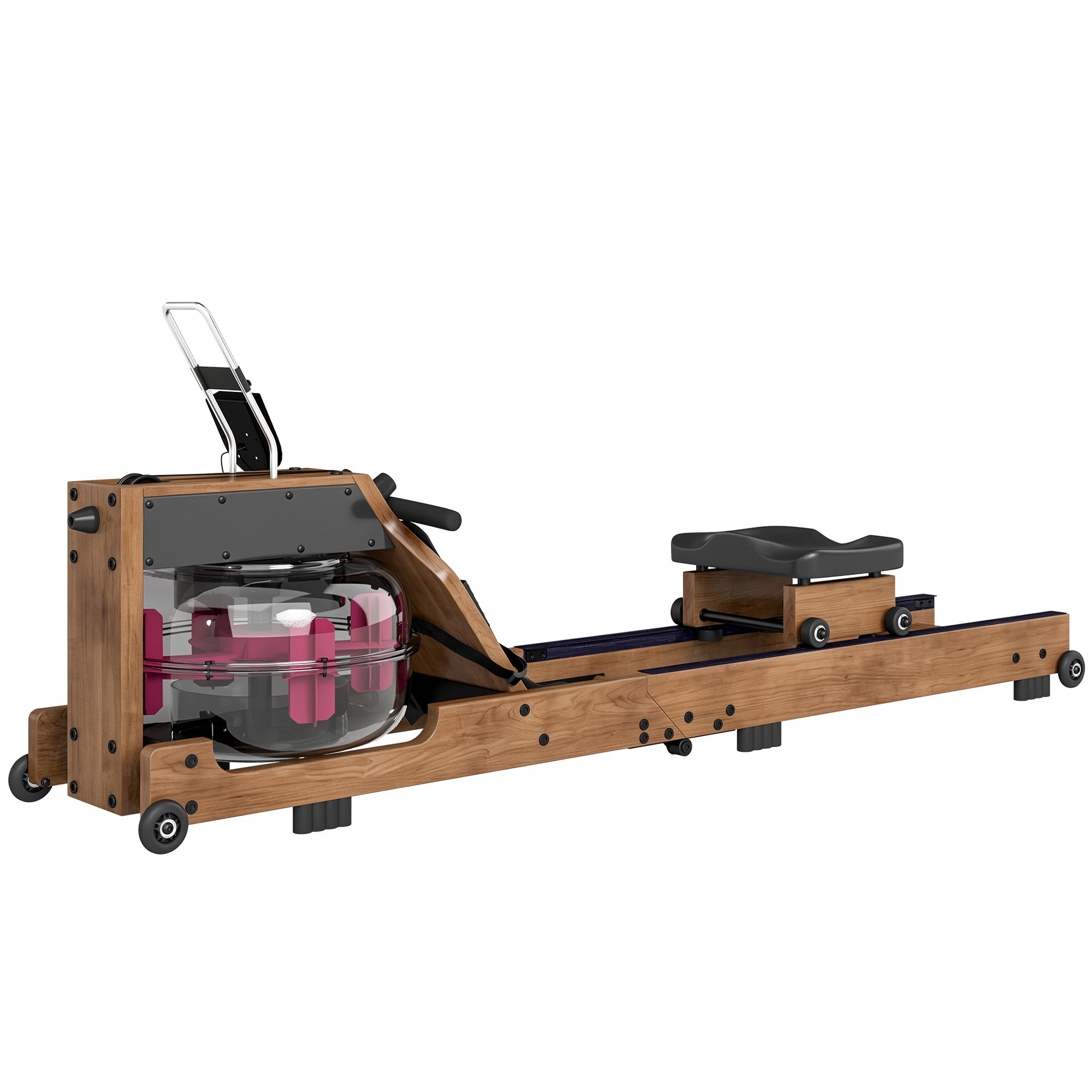 Rameur à eau pliable, application Bluetooth, 158 kg