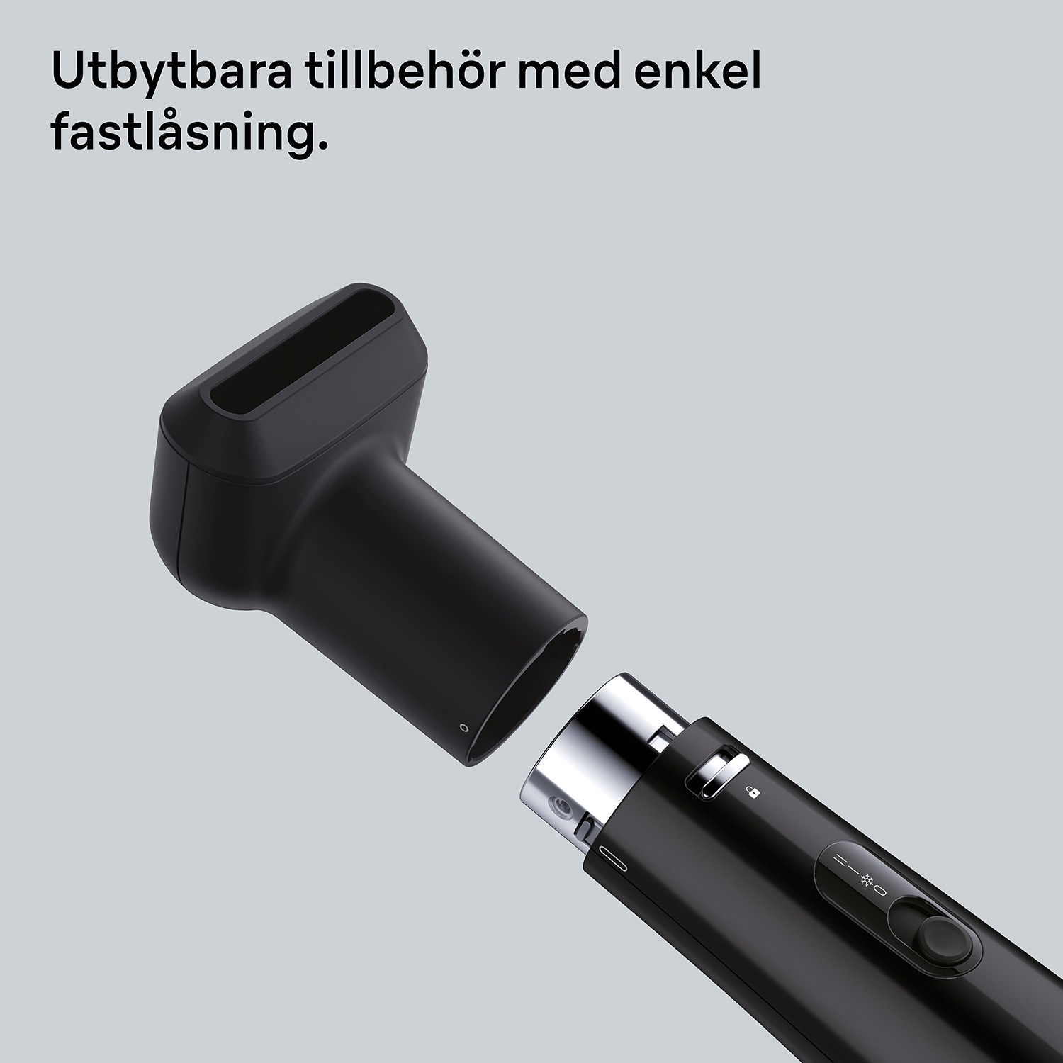 Ionic Air Styler 700W, 2 Heat Settings, 2 Attachments