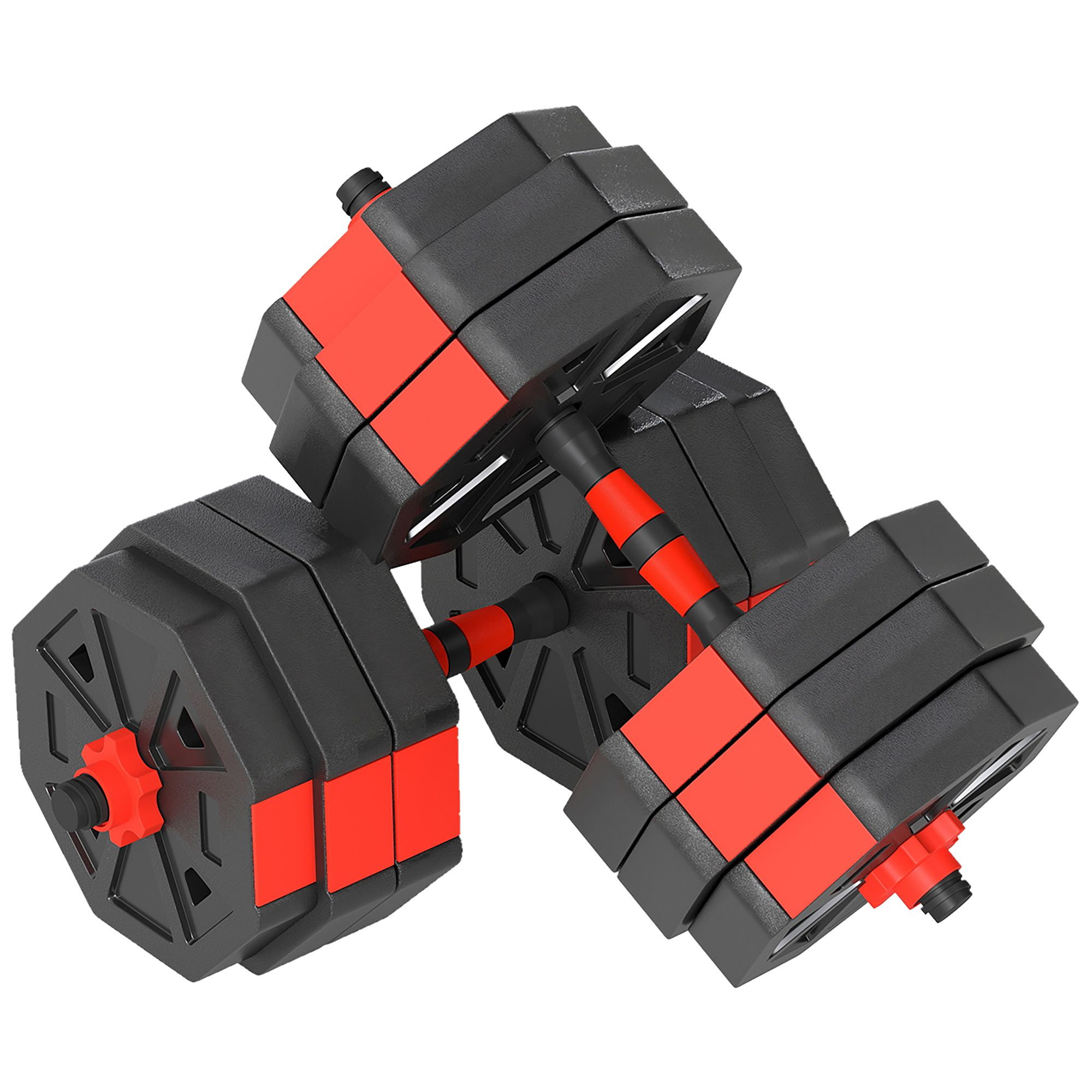 Verstelbare halterset 30 kg – 6-in-1 halterset
