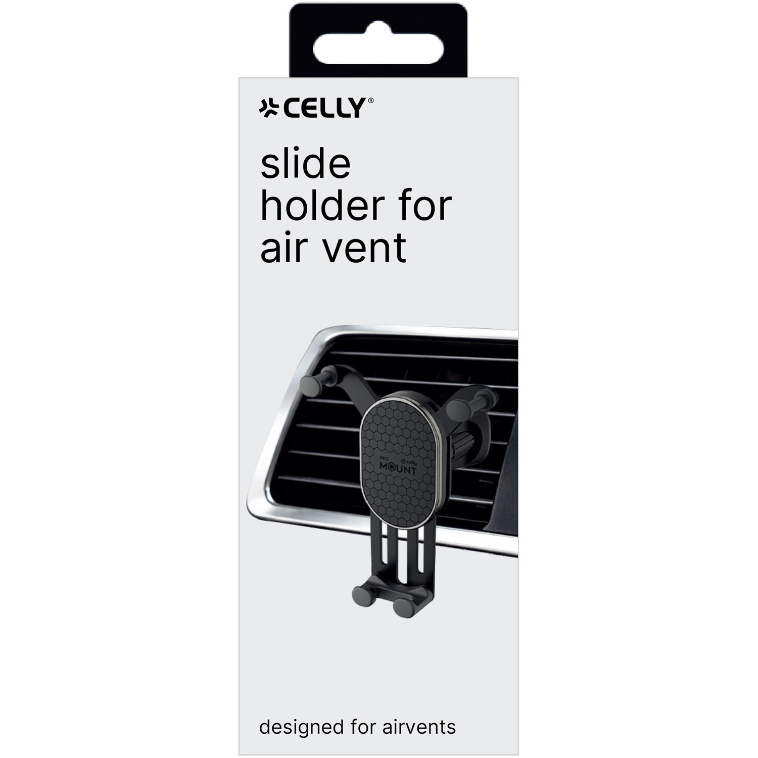 Suporte para celular veicular para saída de ar, trava por gravidade...