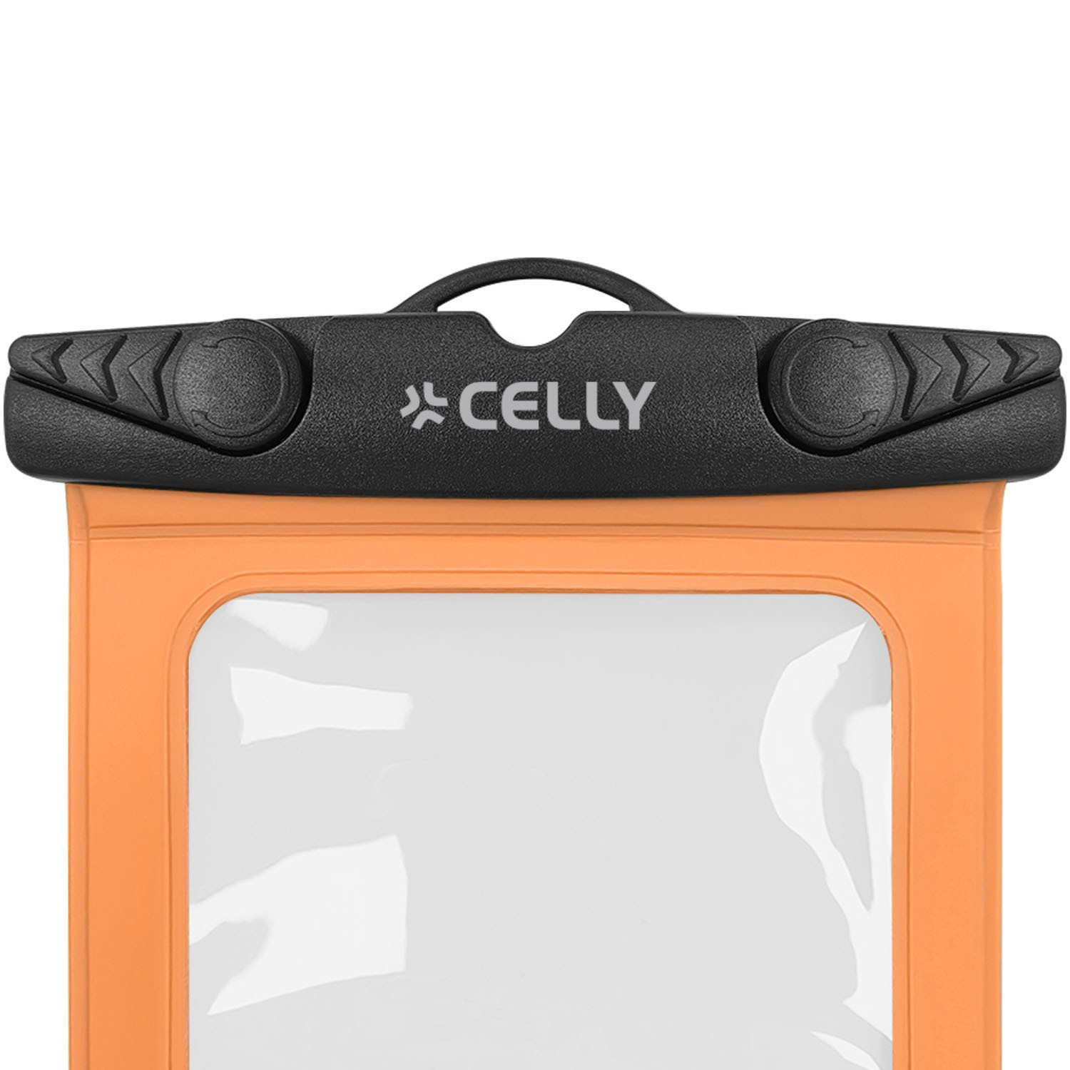 Capa impermeável para celular IPX8, comporta celulares de até 7 pol...