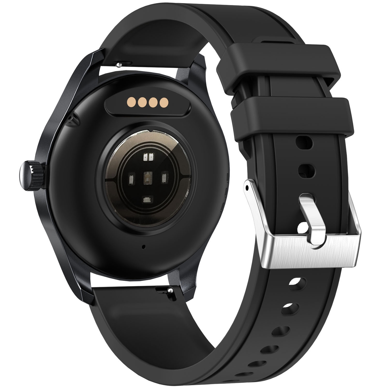 Smartwatch com tela AMOLED de 1,32 polegadas, formato redondo, aten...
