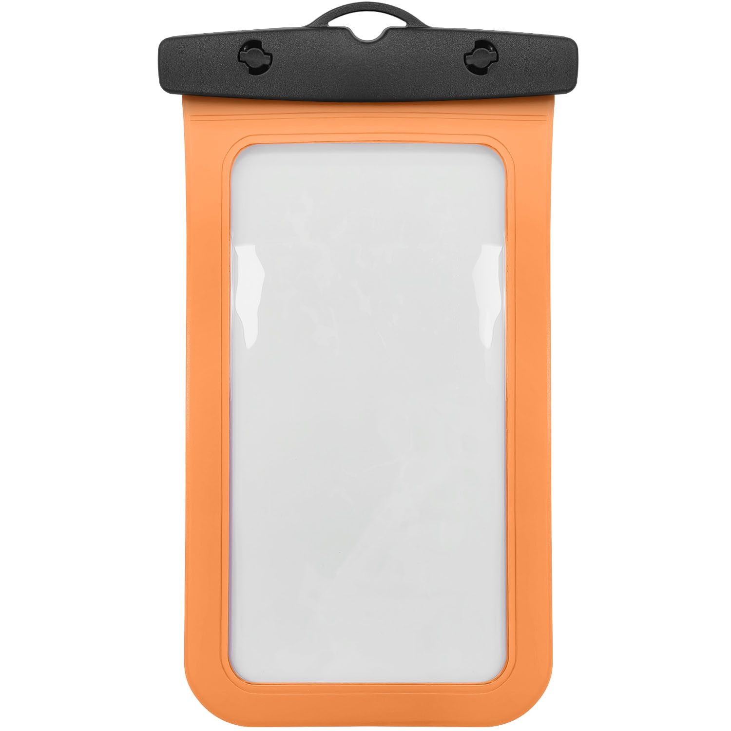 Capa impermeável para celular IPX8, comporta celulares de até 7 pol...