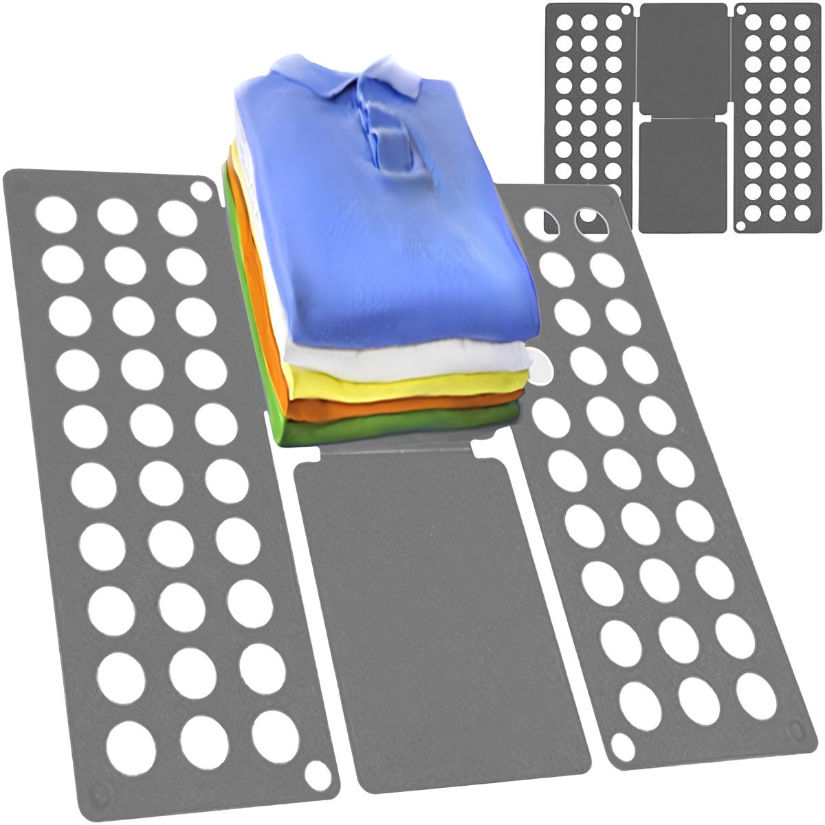 Folding board for clothes - Time and space saving