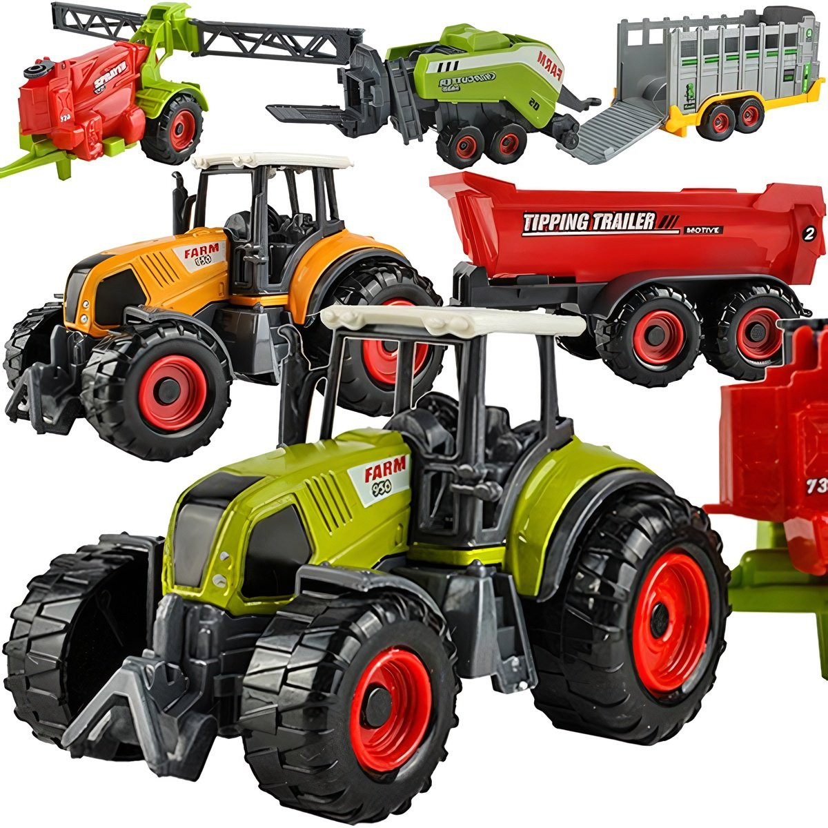 Ensemble de 6 machines à usage agricole