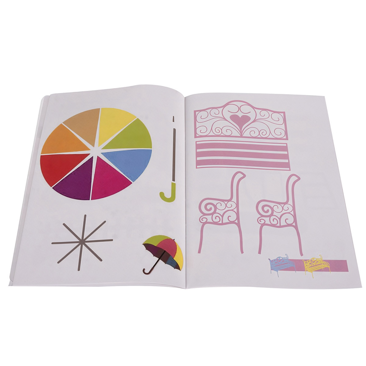 3D-Stift-Vorlagenbuch: 40 Plexiglas-Muster