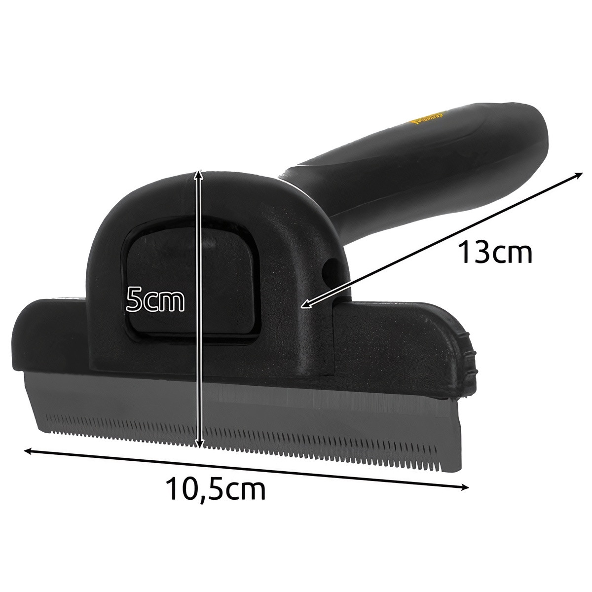 Hairbrush with Ergonomic Handle and Antistatic Function