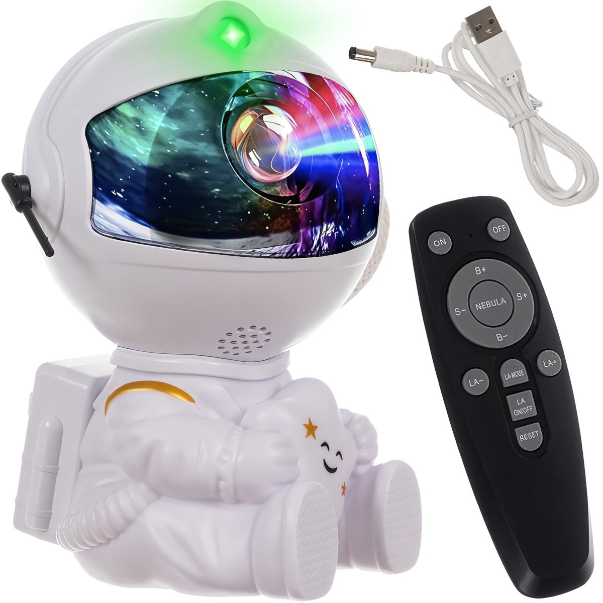 Projetor estrela LED para quartos infantis