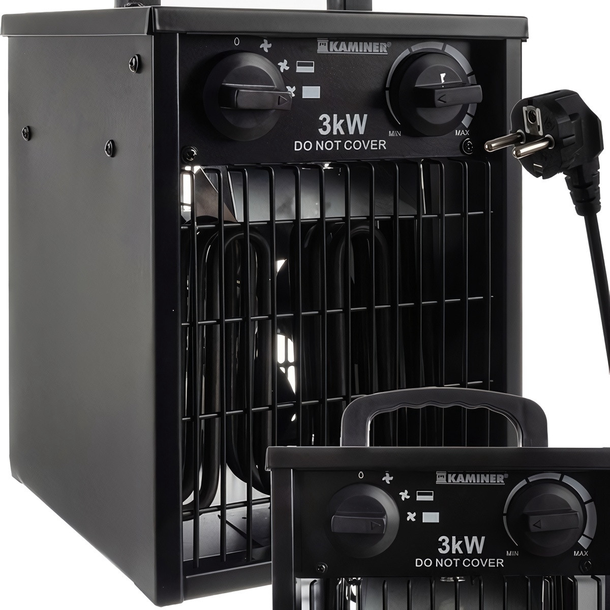 Efficient Electric Heater with Adjustable Thermostat