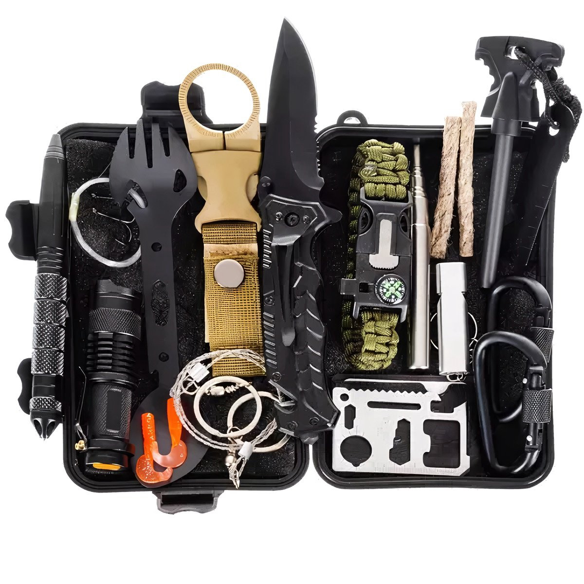 32-in-1 overlevingsset met multitool