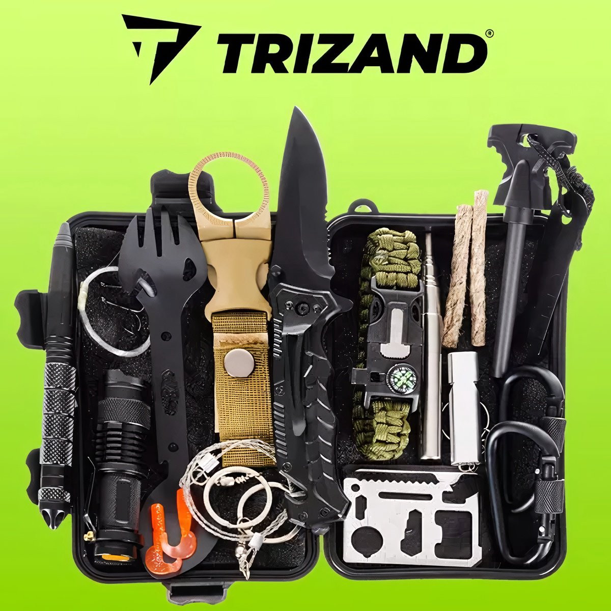 32-in-1 Survival Kit with Multi-Tool