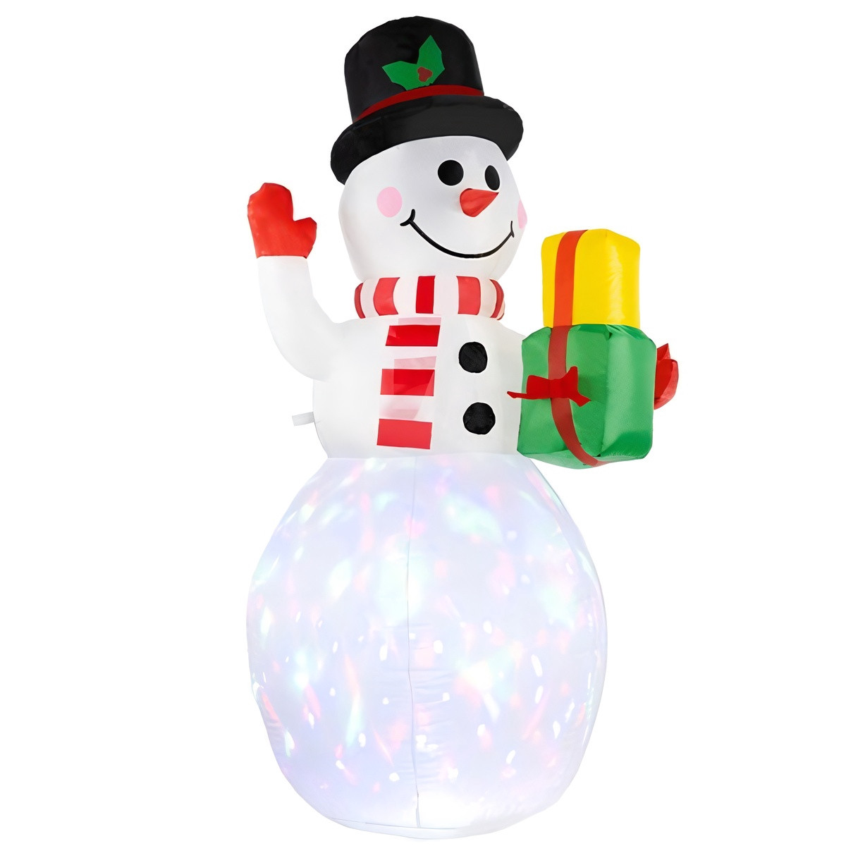 Waterproof LED Snowman with Projector
