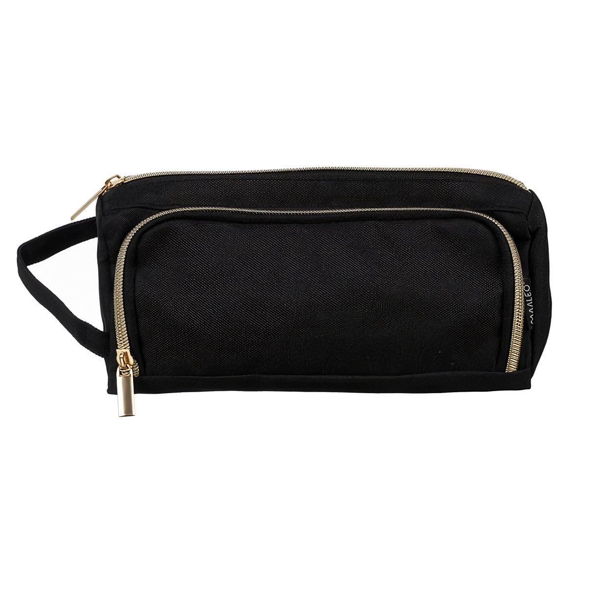 Dubbel uitschuifbare etui - zwart