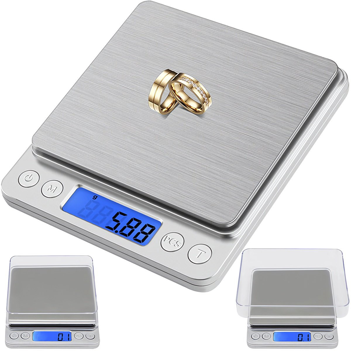Precision Kitchen Scale 500g 0.01g LCD Display