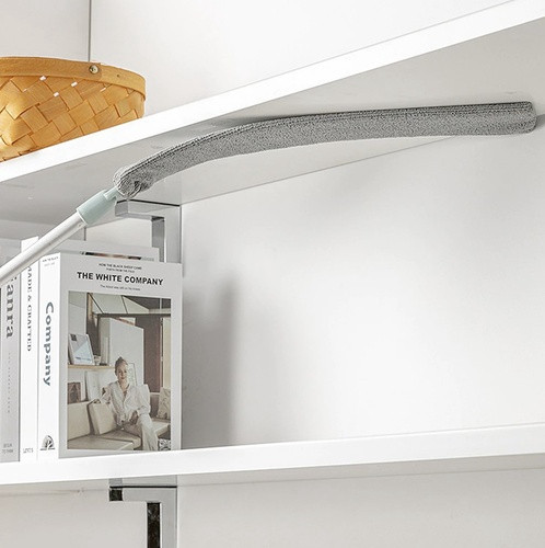 Telescopic Dusting Brush with 2 Interchangeable Tips