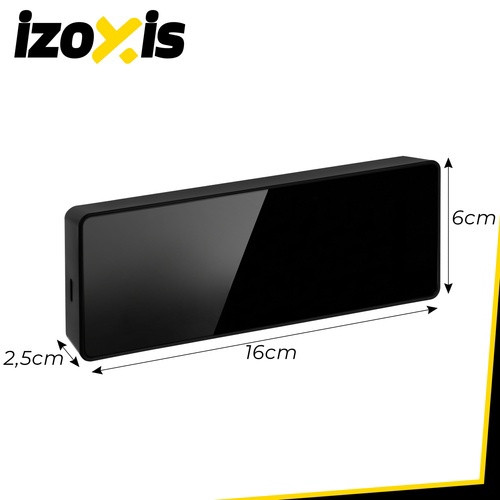 LED-Wecker mit Farbdisplay und USB-Anschluss