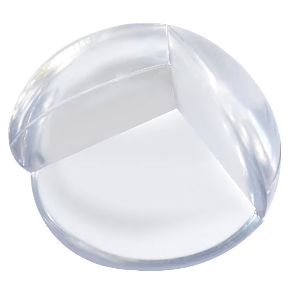 Transparenter, selbstklebender Möbelschutz – 4er-Pack