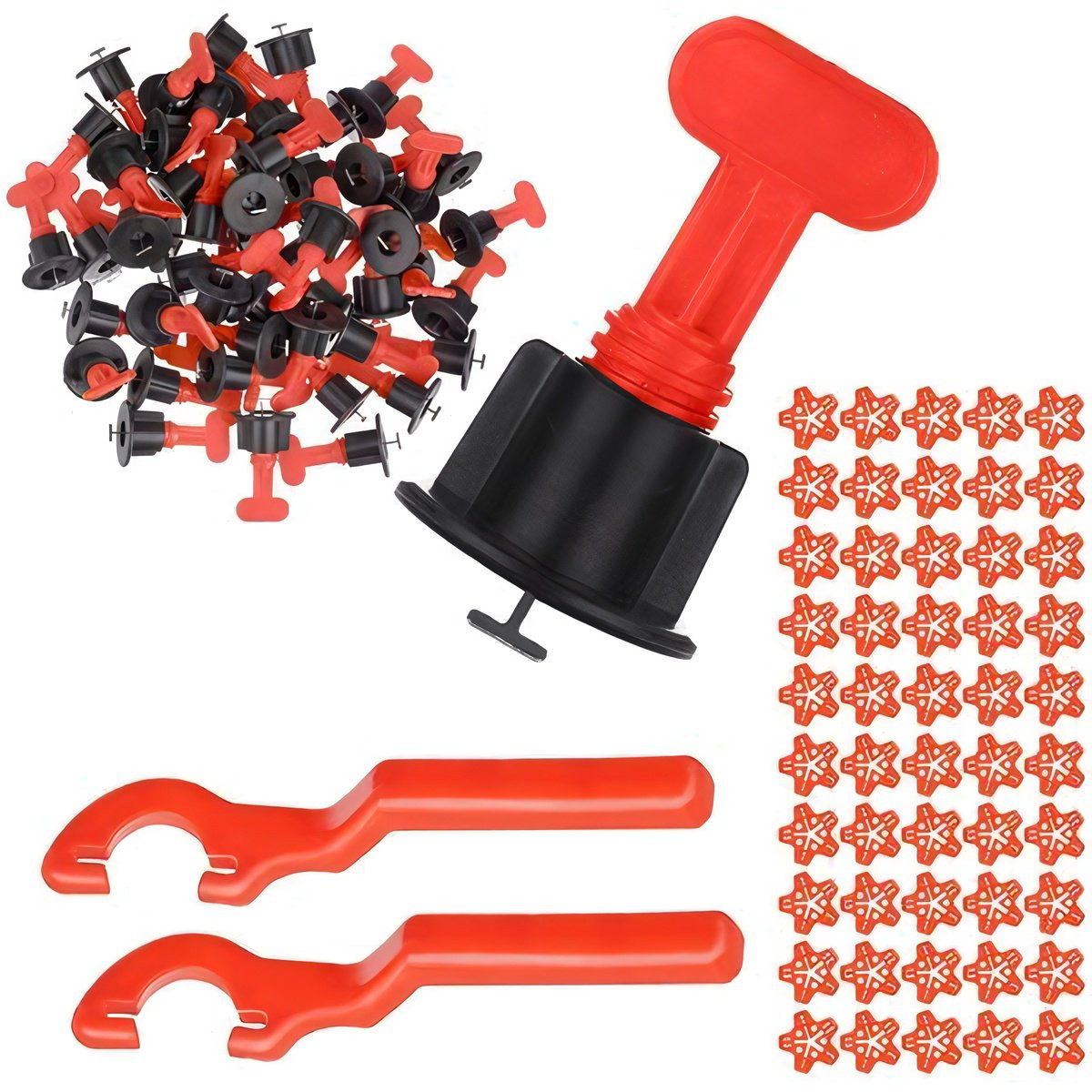 Tile Leveling System - 100 Clips, 50 Stars