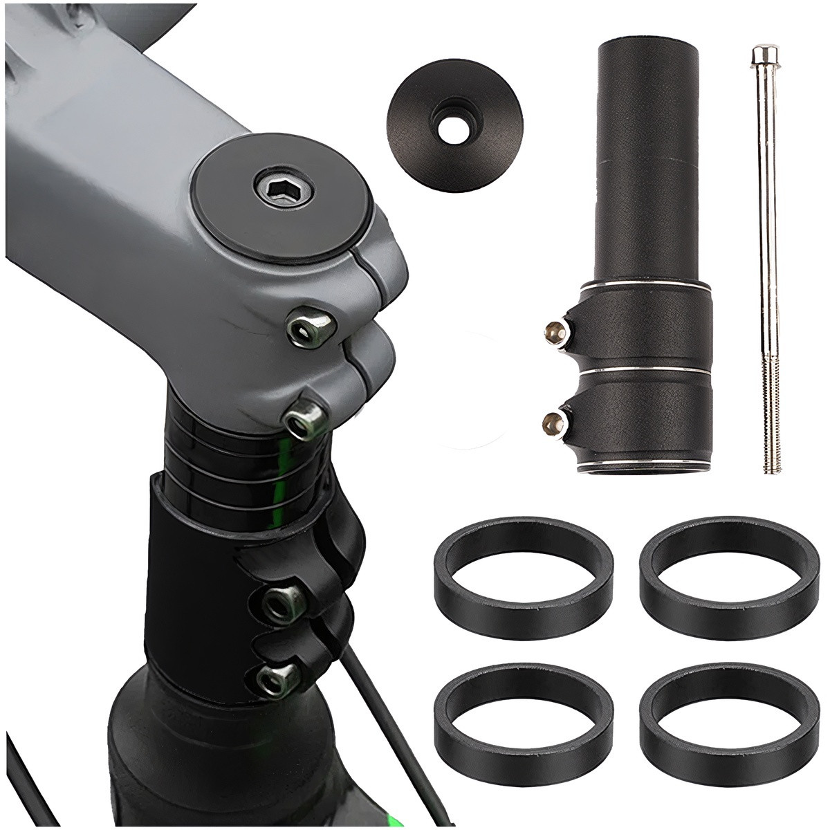 Bicycle Handlebar Adapter – Universal Fit, Durable