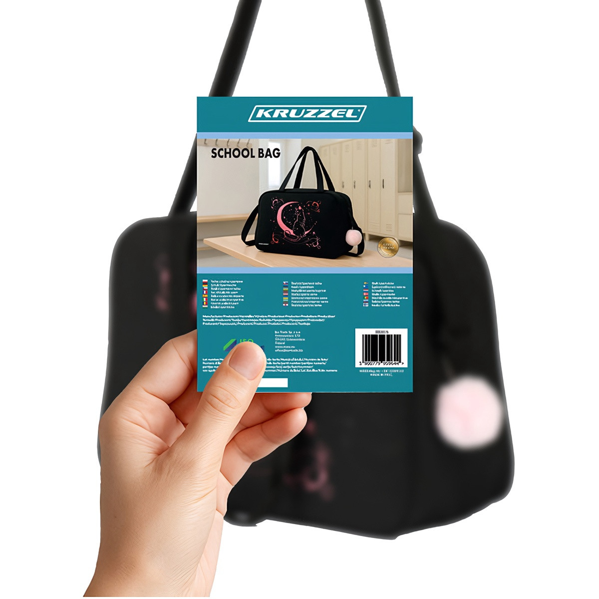 Borsa per la scuola e lo sport, resistente, multiuso