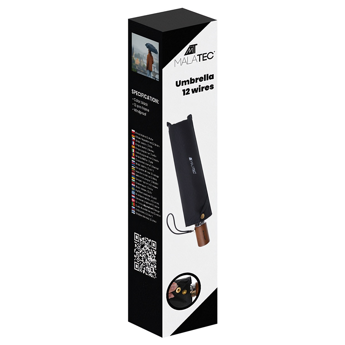 Large Automatic Umbrella, Wind and Waterproof