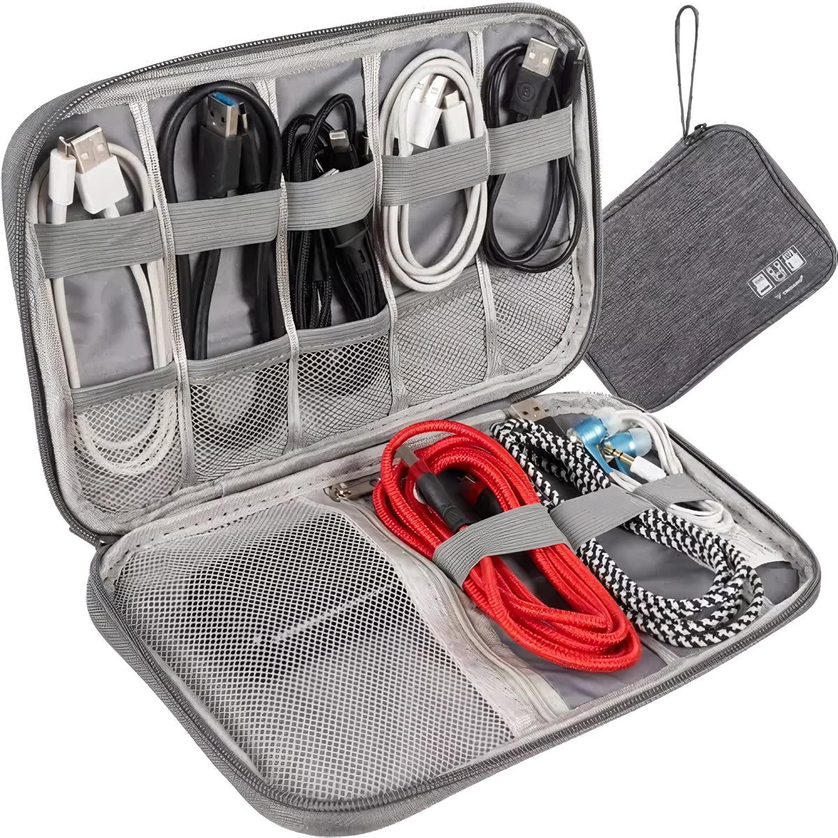 Waterproof Cable Organizer with Multiple Compartments