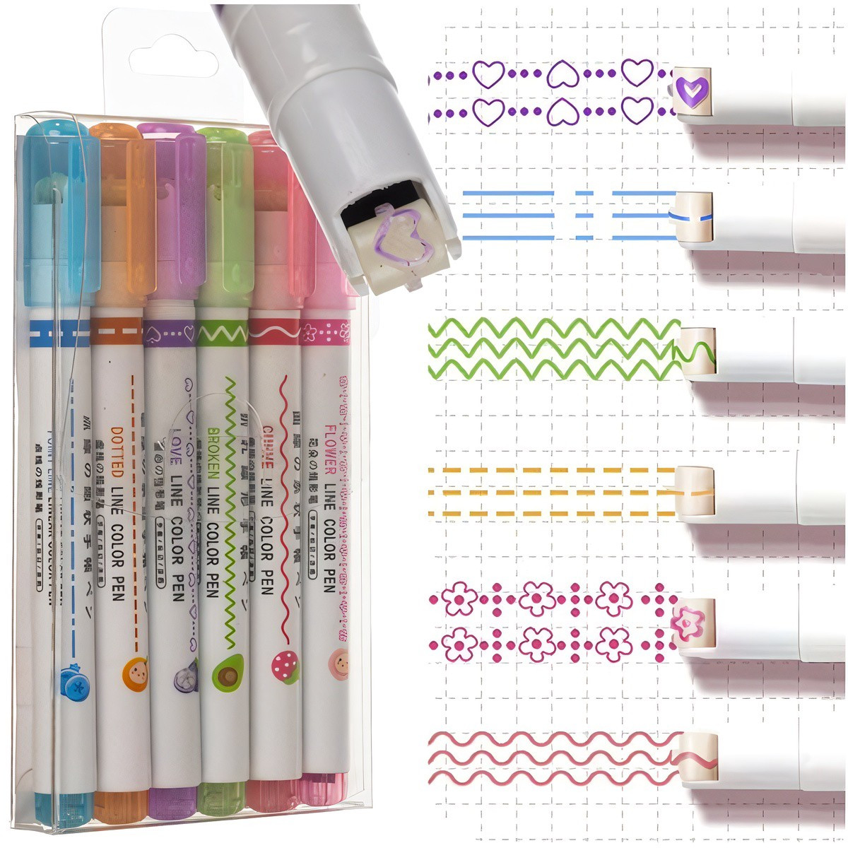 Musterstift - 6er-Set Maaleo 24861