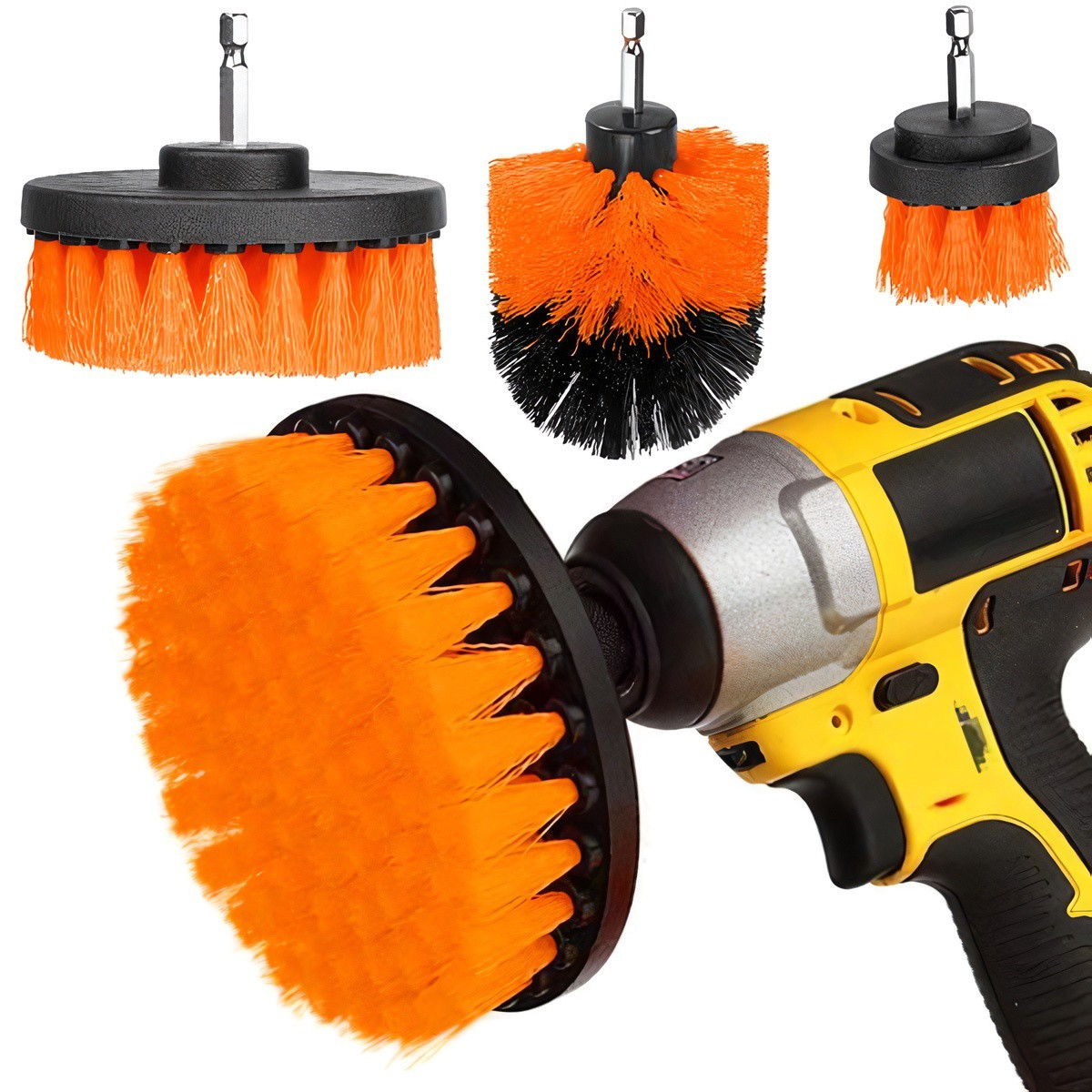 Universal Cleaning Brushes Drill Nylon Medium