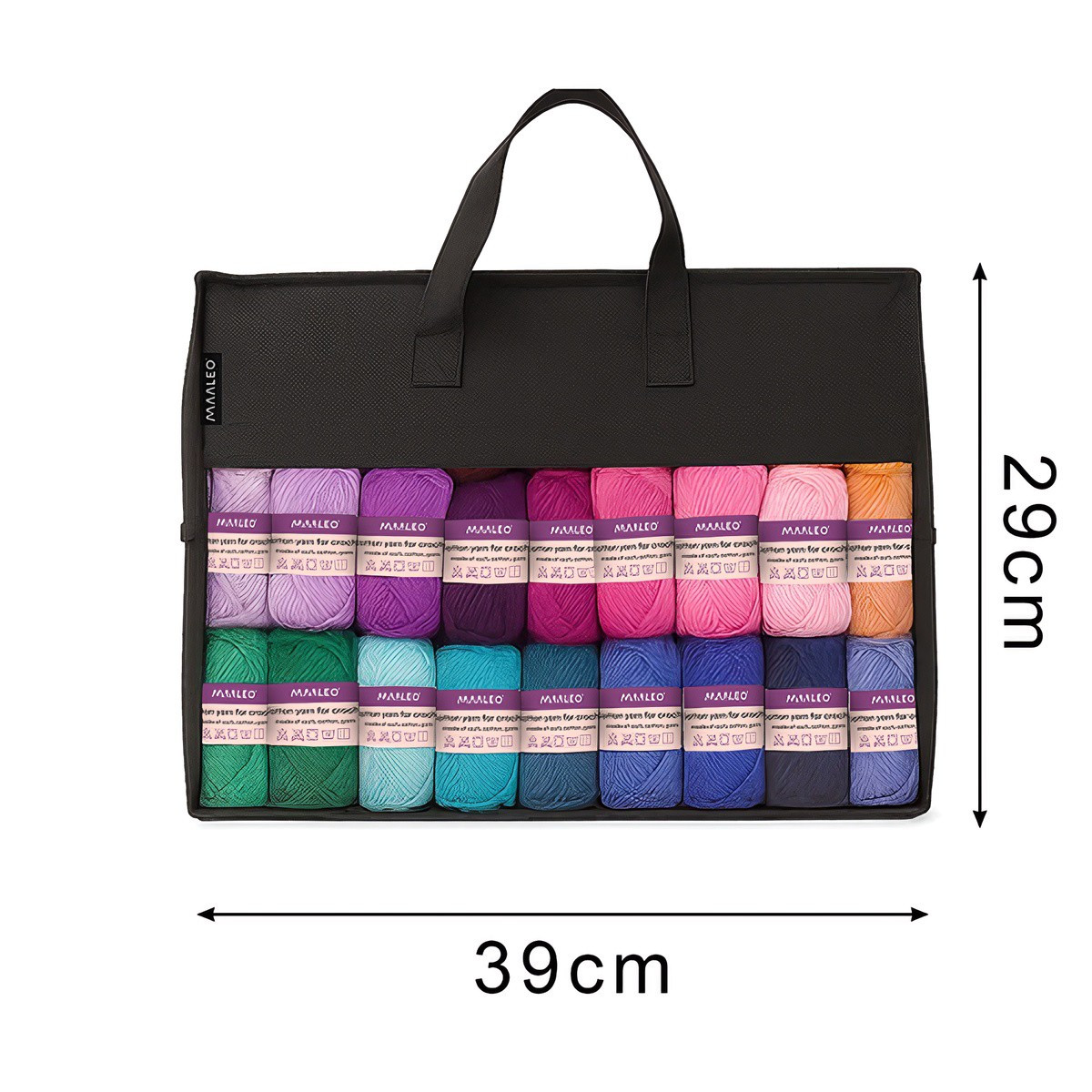 Kit per uncinetto, 113 pezzi, include uncinetti e accessori